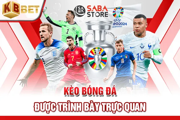 Kèo bóng đá được trình bày trực quan
