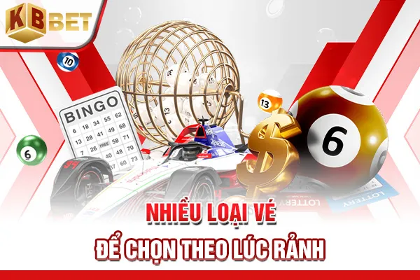 Nhiều loại vé để chọn theo lúc rảnh