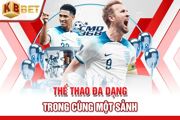 Thể thao đa dạng trong cùng một sảnh