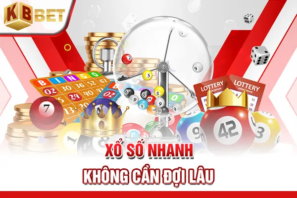 Xổ số nhanh, không cần đợi lâu